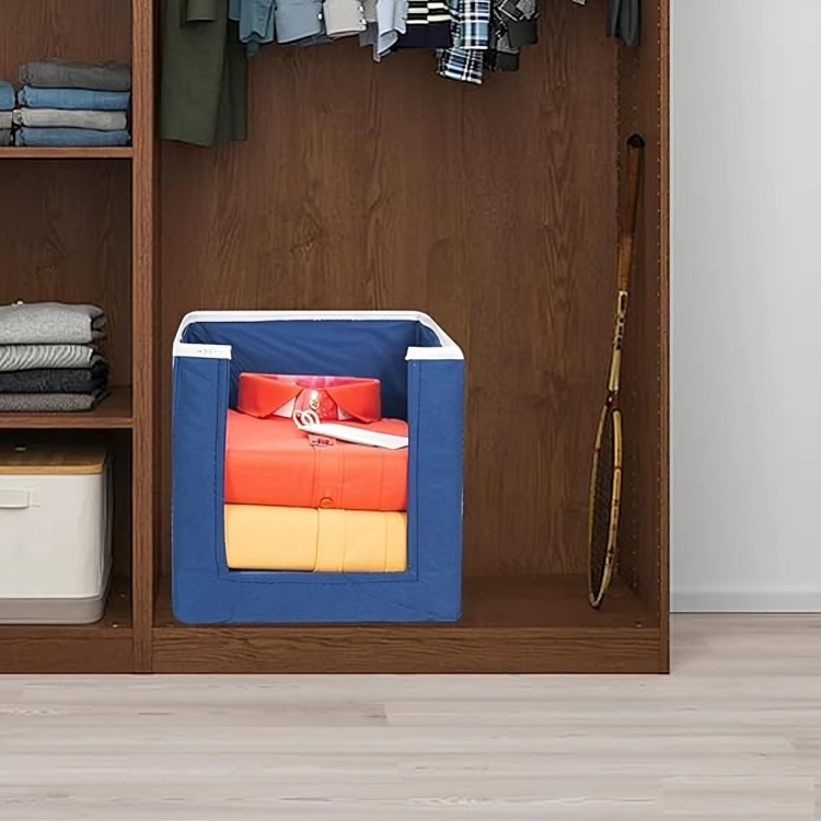 Closet Organizer-Foldable Shirts and Clothing Organizer Stackers Pack of 6