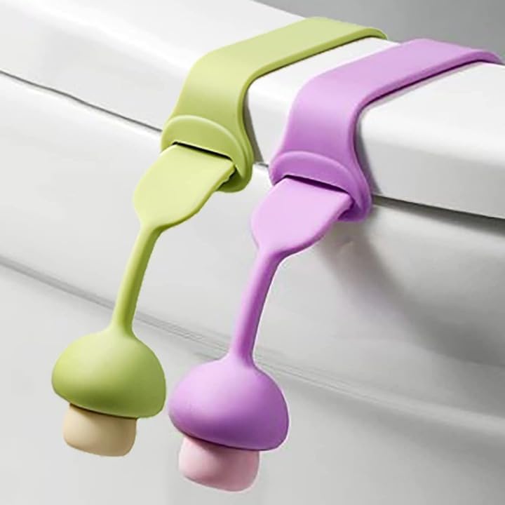 Silicone Toilet Seat Lifter Pack of 4