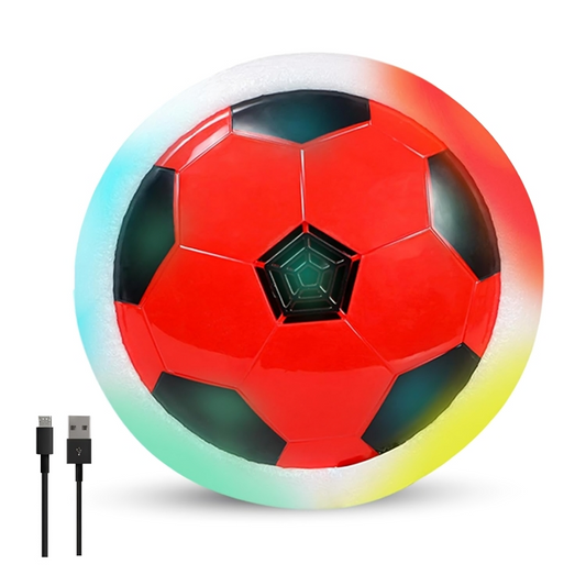 Magic Air Soccer Ball for Toddlers with Flashing Colored LED Lights