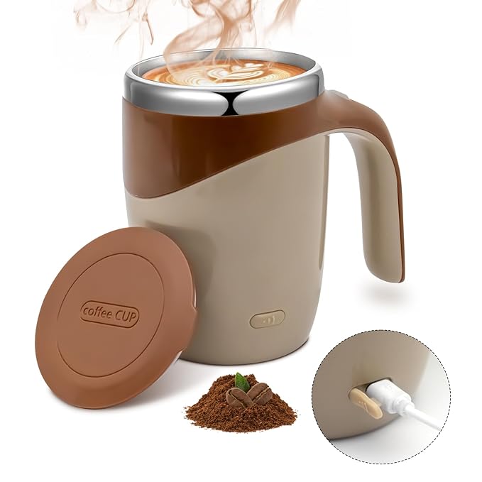 Self Stirring Magnetic Mug