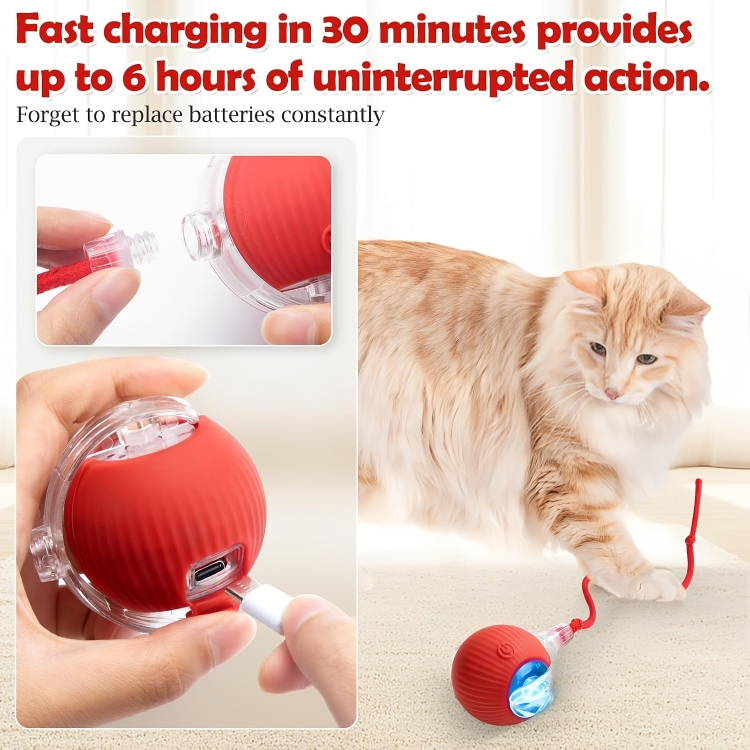 Viral Rolling Ball, Interactive Cat Ball Toy