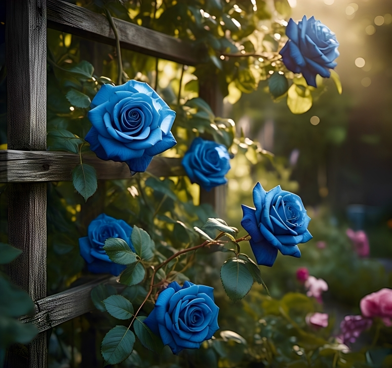 Blue Climbing Rose Seeds