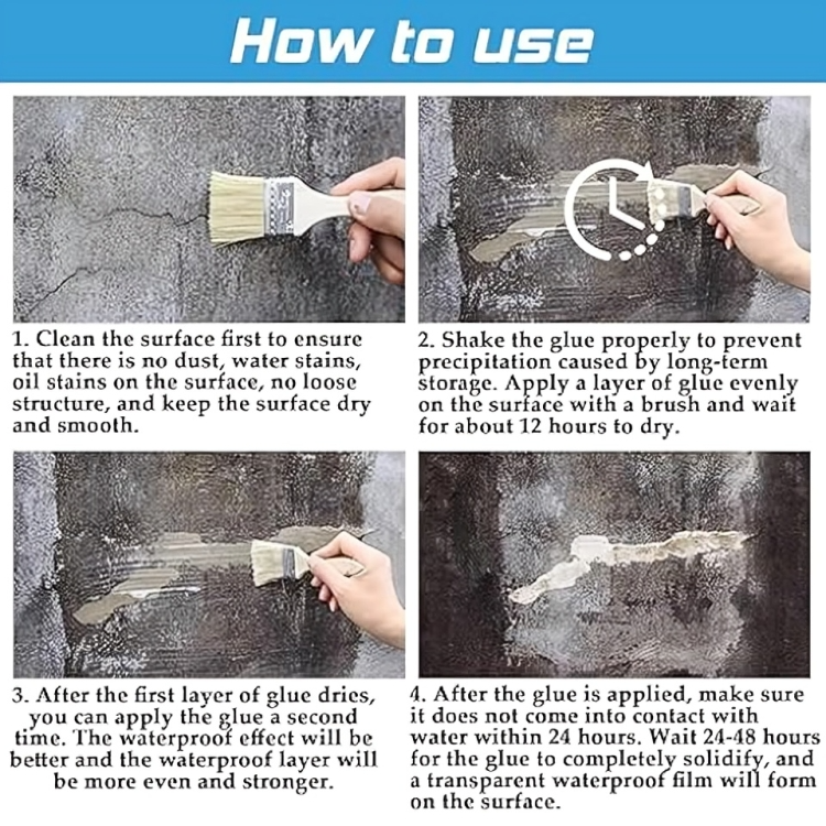 Efficient Leak privation Waterproof Glue
