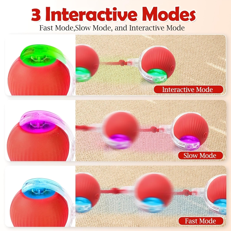 Viral Rolling Ball, Interactive Cat Ball Toy