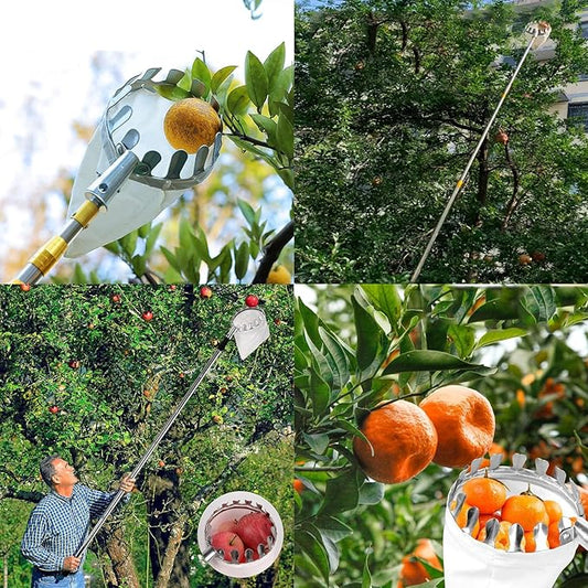 1 Set Fruit Picker Fruit Picking Tool With Storage Bag